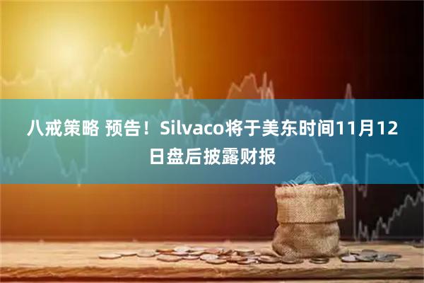 八戒策略 预告！Silvaco将于美东时间11月12日盘后披露财报